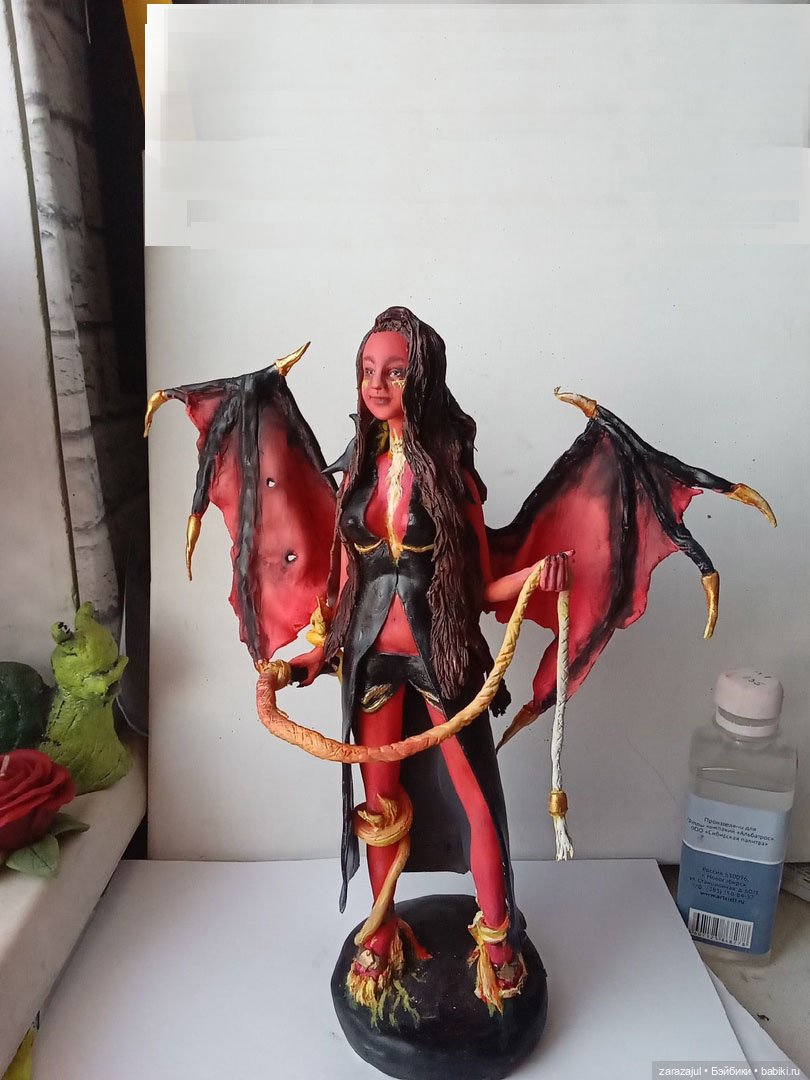 Очень необычный заказ - портретная кукла по игре (фото 7)