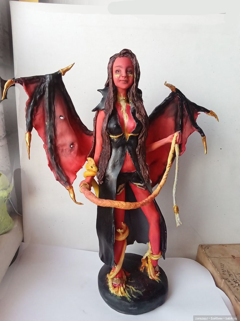 Очень необычный заказ - портретная кукла по игре (фото 4)