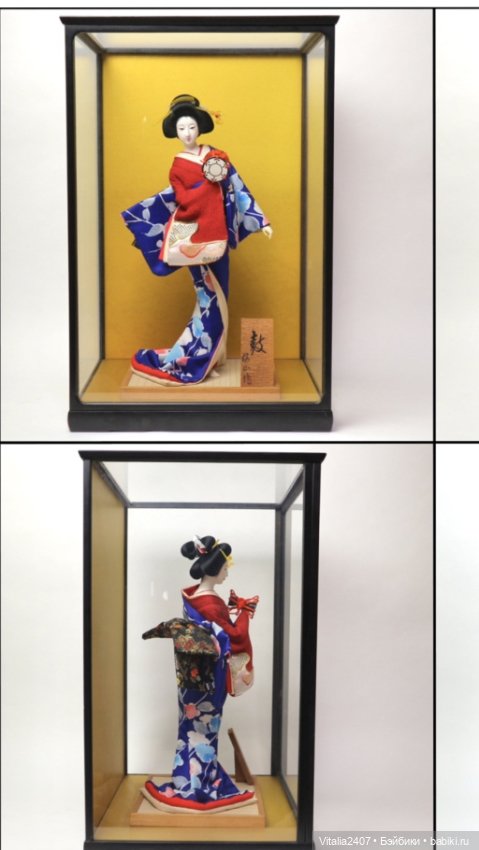 Гейша из театра Кабуки — Коллекционные куклы разных авторов (Разное): редкие бренды (фото 8)