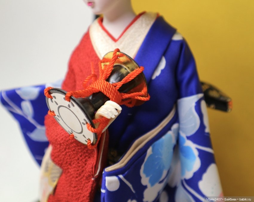 Гейша из театра Кабуки — Коллекционные куклы разных авторов (Разное): редкие бренды (фото 5)