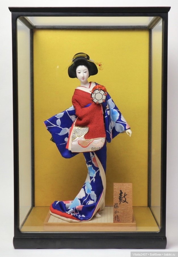 Гейша из театра Кабуки — Коллекционные куклы разных авторов (Разное): редкие бренды (фото 2)