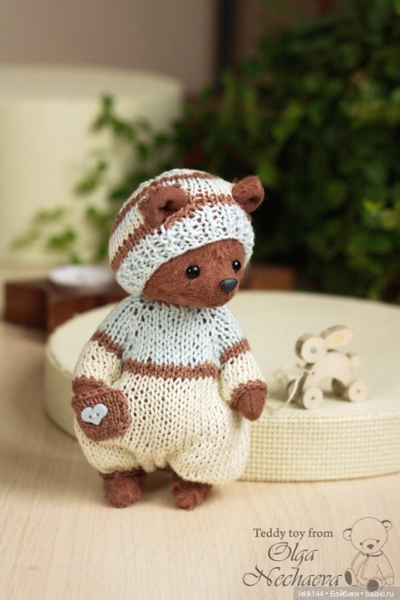 Мишка Пол — Авторские мишки Тедди и друзья: фото (фото 4)