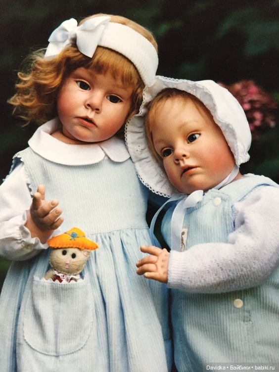 Очаровательные куклы-дети Catherine Deve
