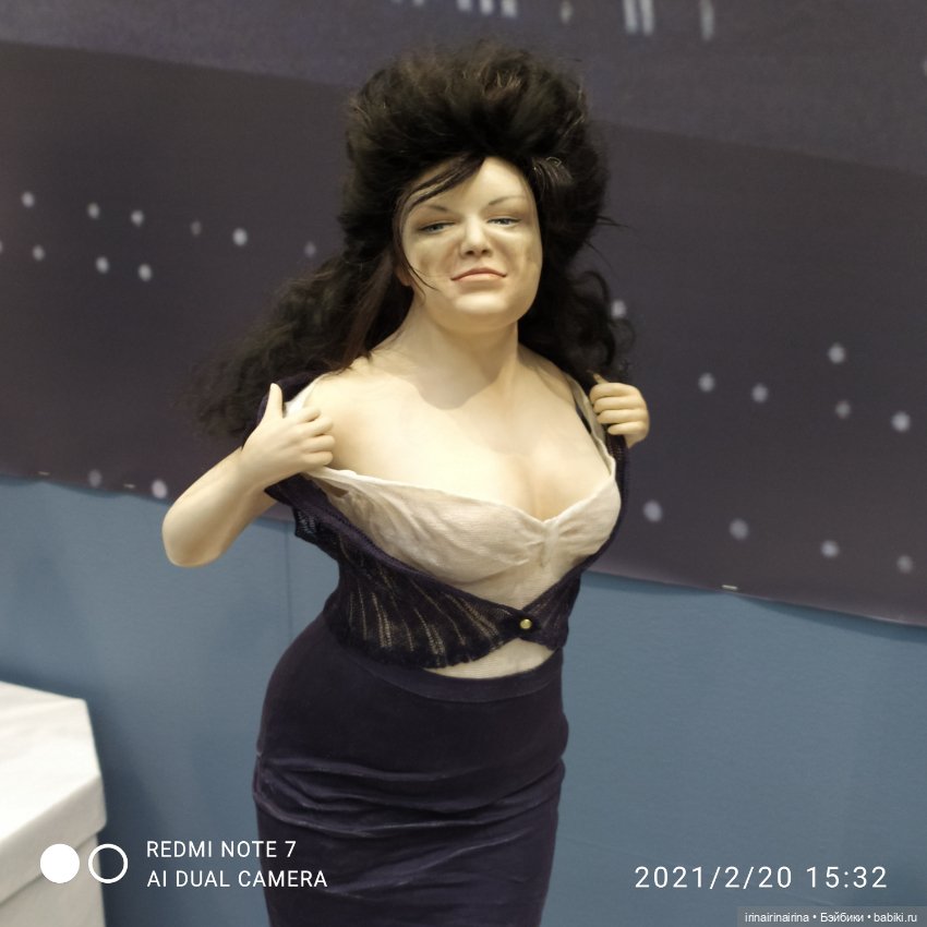 На выставке в Гостином дворе "Искусство куклы". часть 2