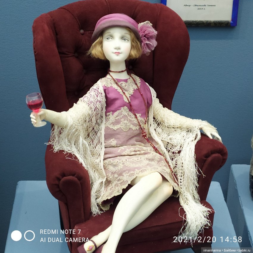 На выставке в Гостином дворе "Искусство куклы". часть 1