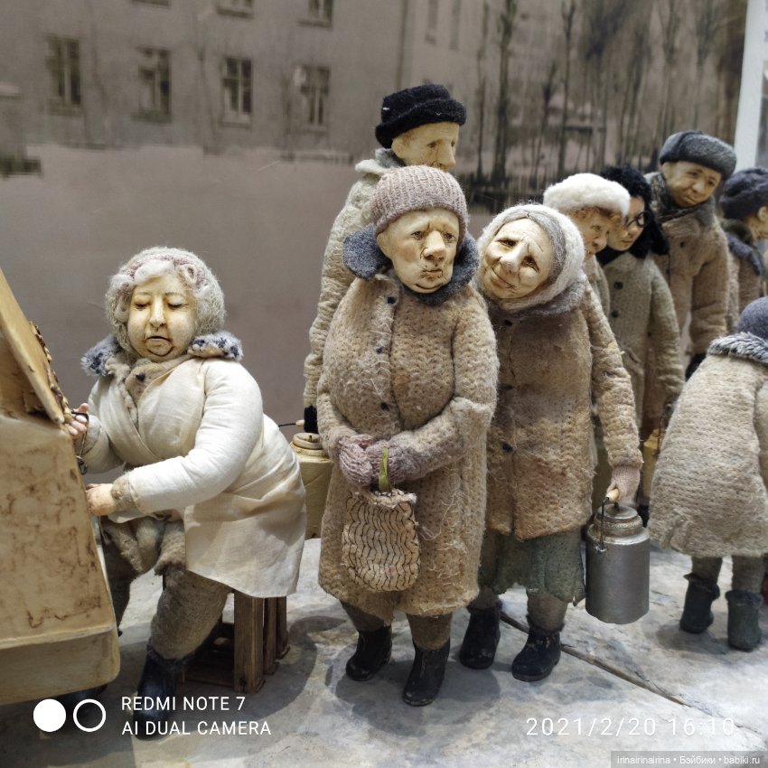 На выставке в Гостином дворе "Искусство куклы". часть 3