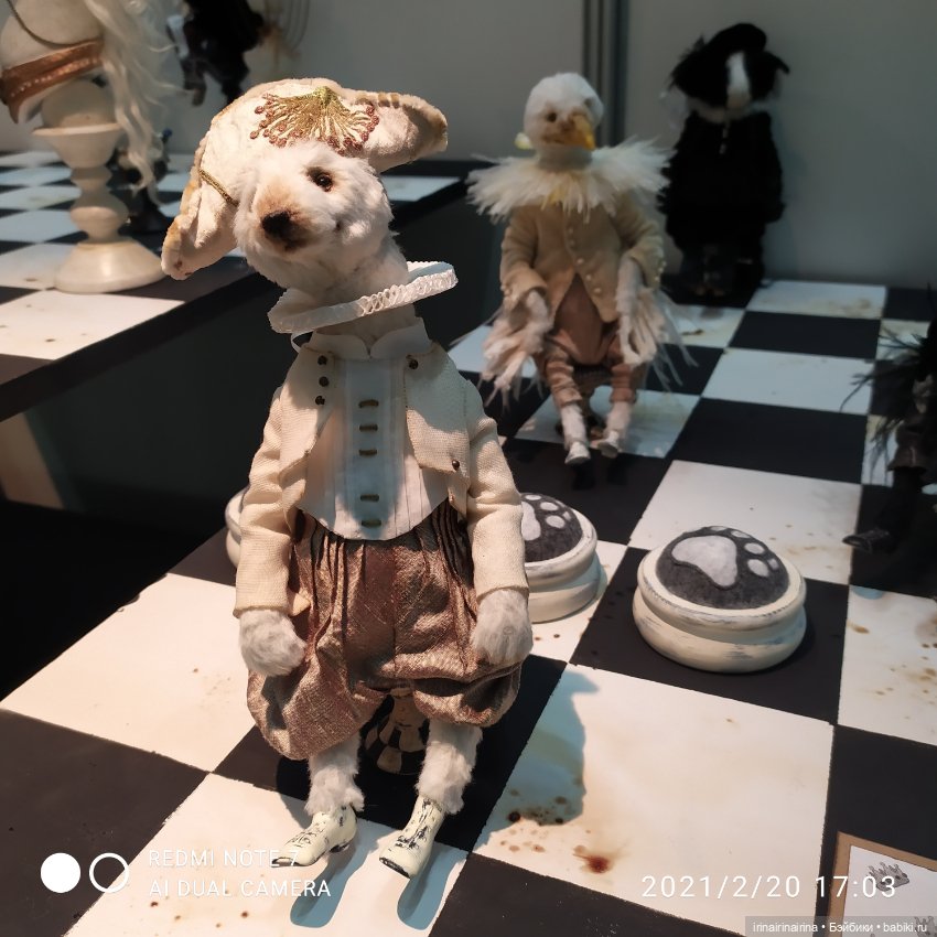 На выставке в Гостином дворе "Искусство куклы". часть 4