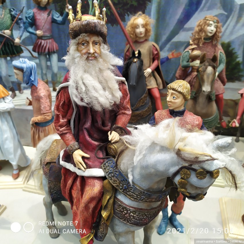 На выставке в Гостином дворе "Искусство куклы". часть 1