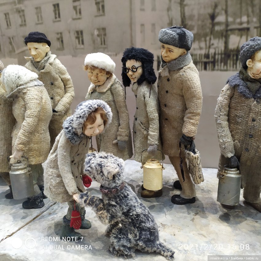 На выставке в Гостином дворе "Искусство куклы". часть 3