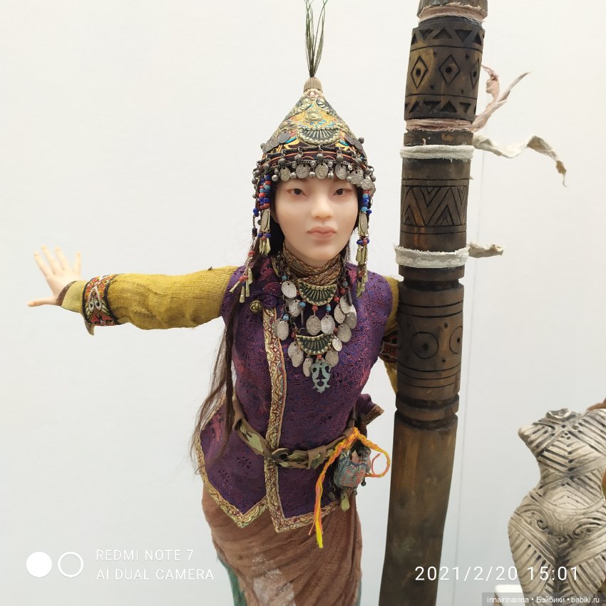 На выставке в Гостином дворе "Искусство куклы". часть 1