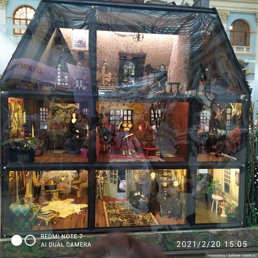 На выставке в Гостином дворе "Искусство куклы". часть 1