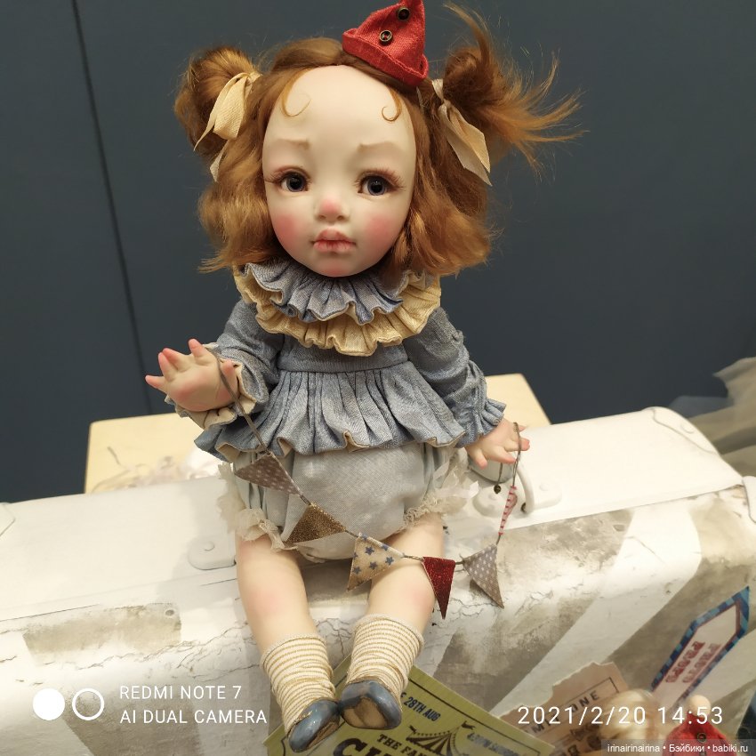 На выставке в Гостином дворе "Искусство куклы". часть 1