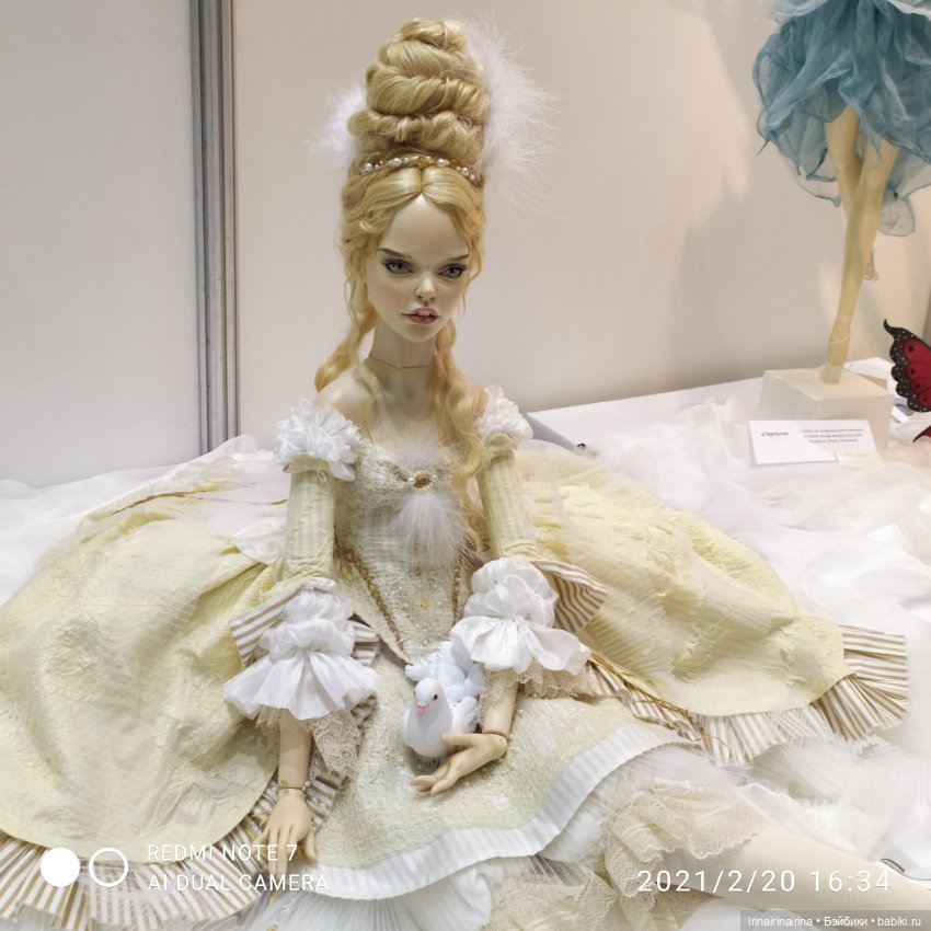 На выставке в Гостином дворе "Искусство куклы". часть 3