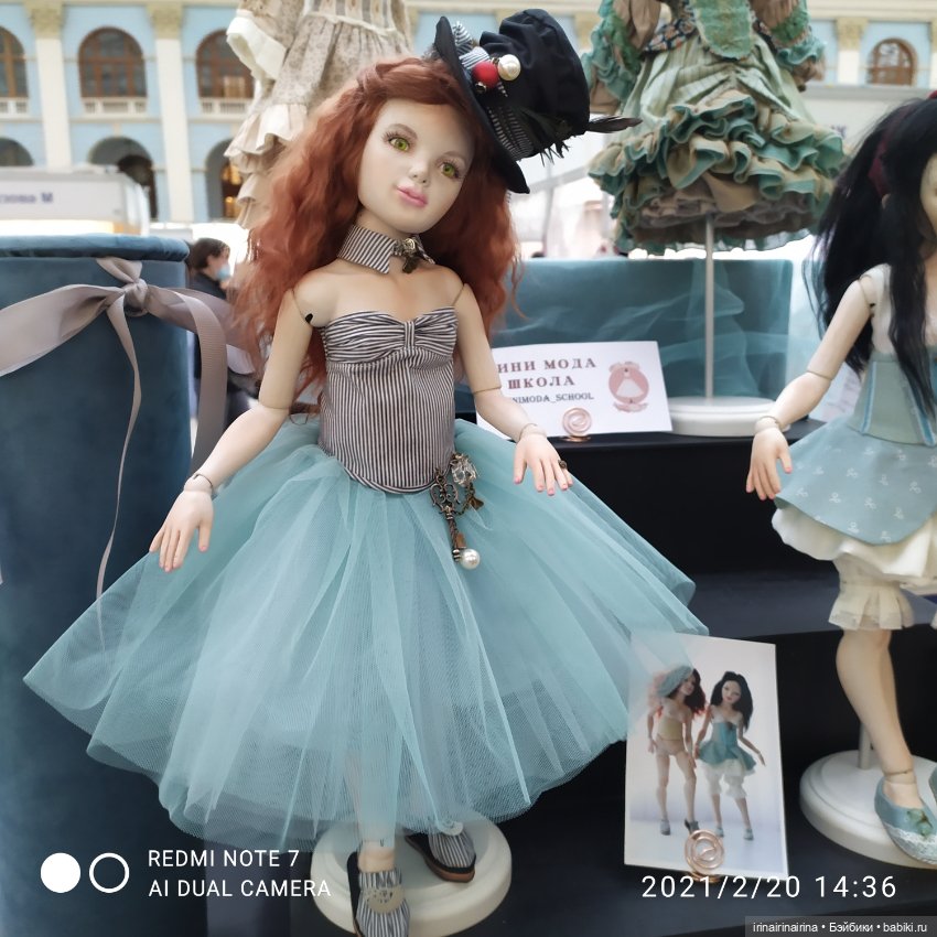 На выставке в Гостином дворе "Искусство куклы". часть 1 (фото 7)