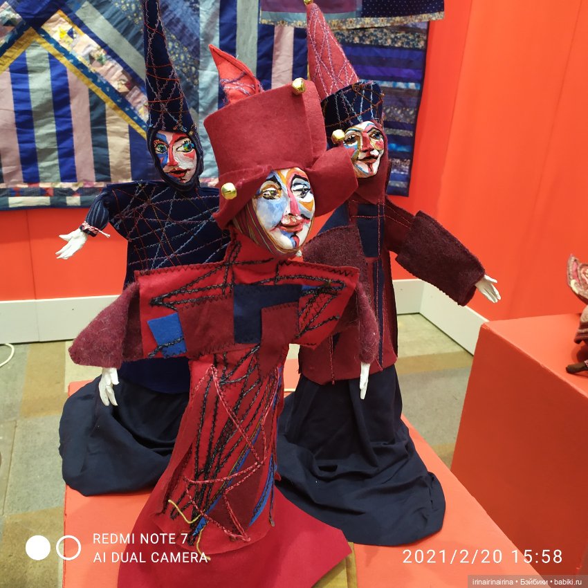 На выставке в Гостином дворе "Искусство куклы". часть 3
