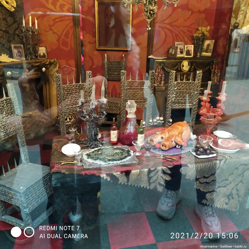 На выставке в Гостином дворе "Искусство куклы". часть 1