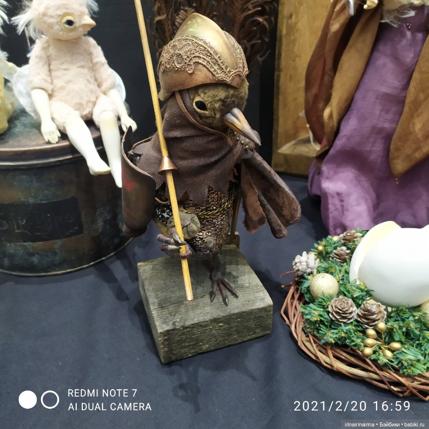 На выставке в Гостином дворе "Искусство куклы". часть 4