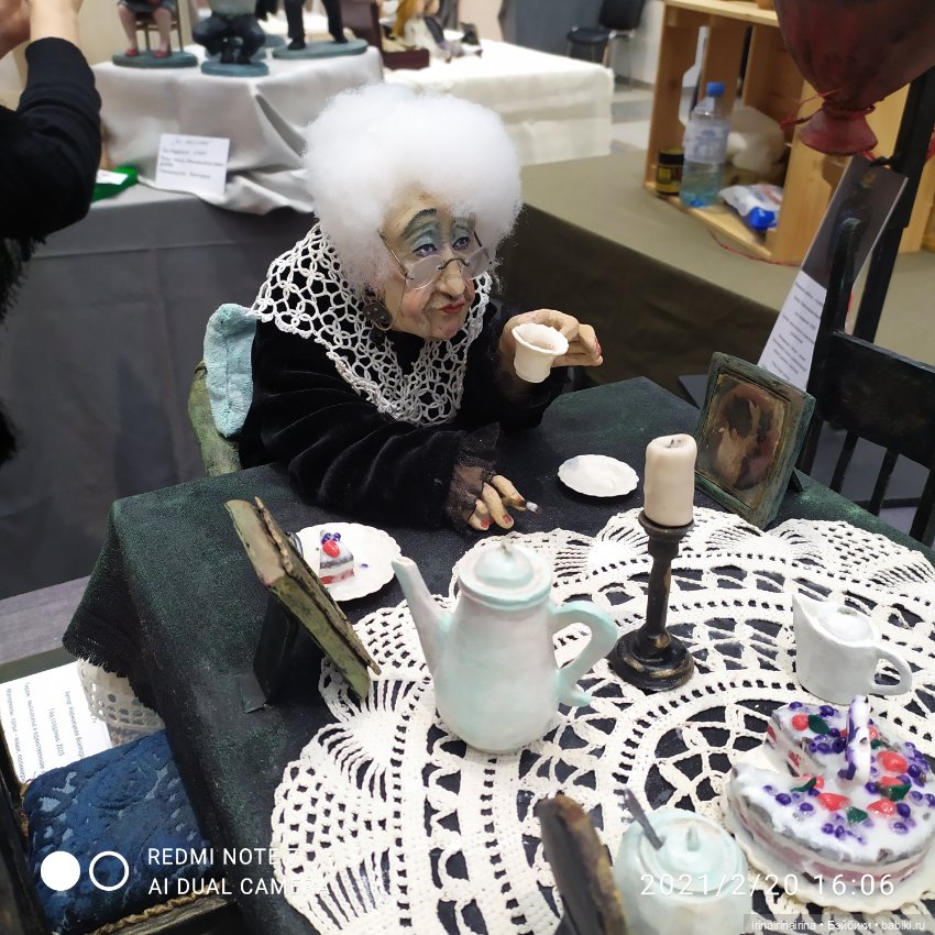 На выставке в Гостином дворе "Искусство куклы". часть 3