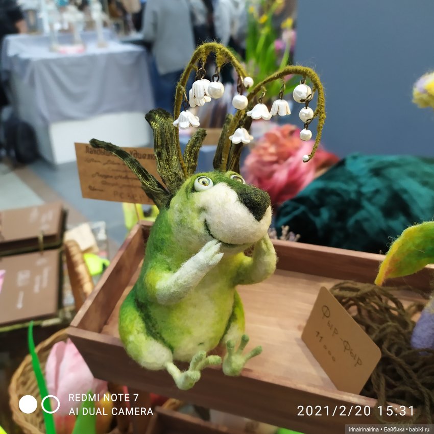 На выставке в Гостином дворе "Искусство куклы". часть 2