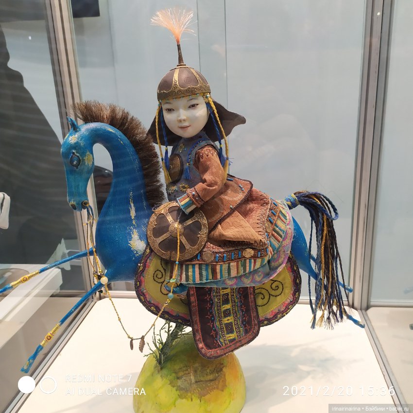 На выставке в Гостином дворе "Искусство куклы". часть 2