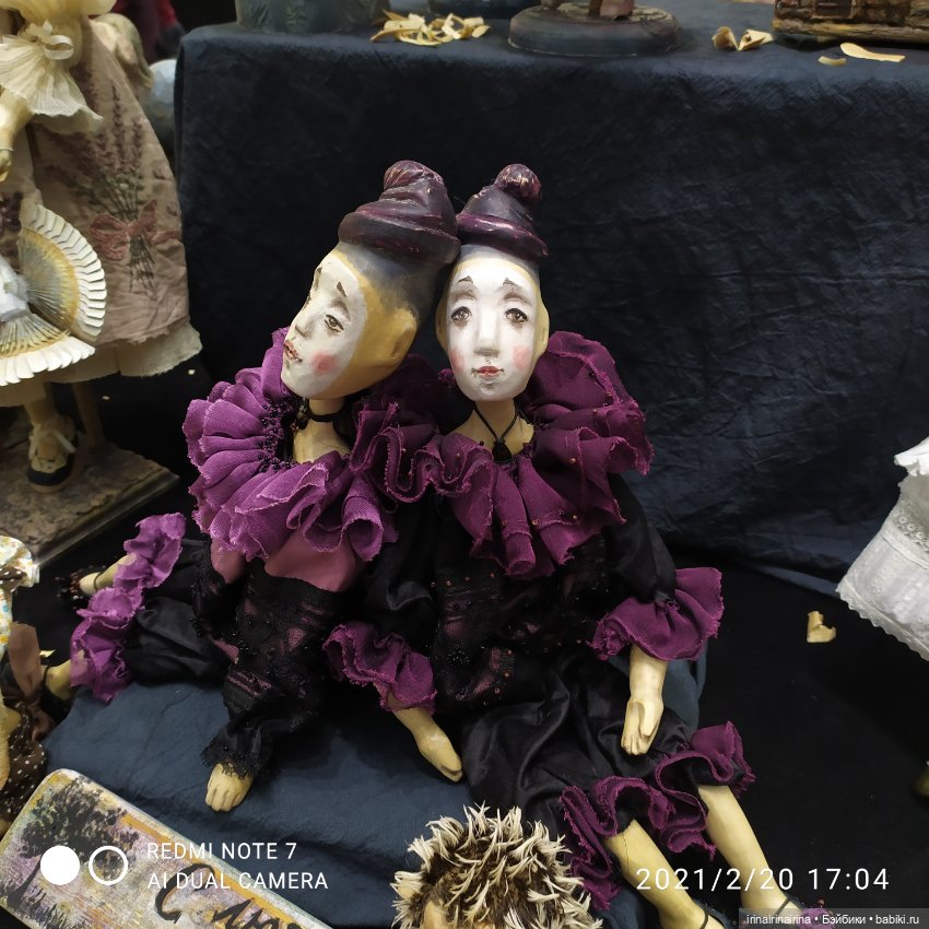 На выставке в Гостином дворе "Искусство куклы". часть 4