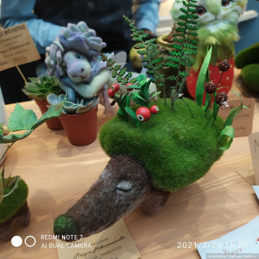 На выставке в Гостином дворе "Искусство куклы". часть 2