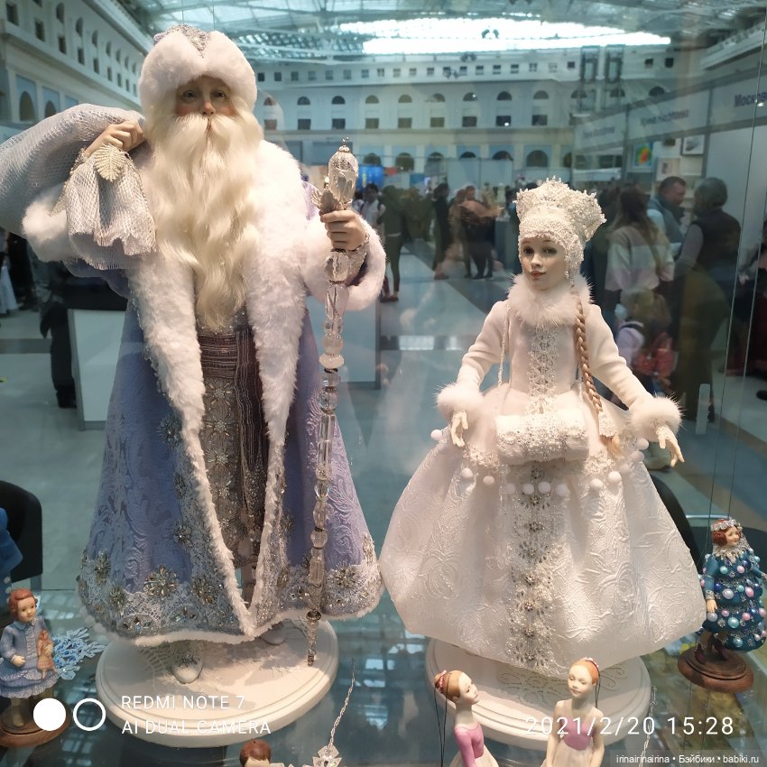 На выставке в Гостином дворе "Искусство куклы". часть 2 (фото 10)