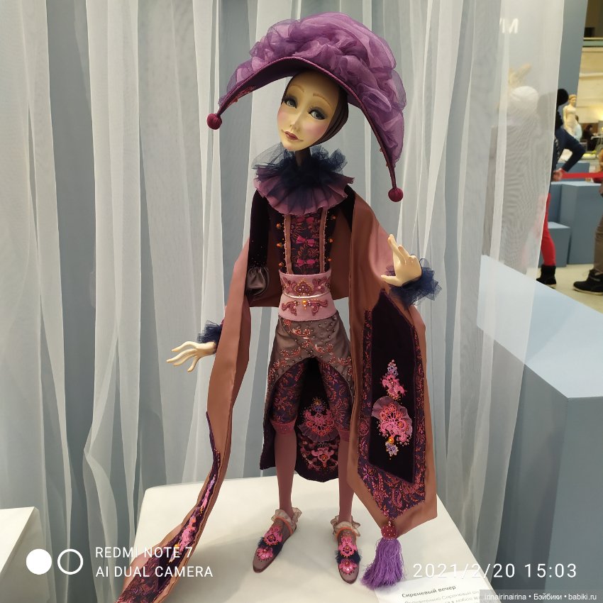 На выставке в Гостином дворе "Искусство куклы". часть 1