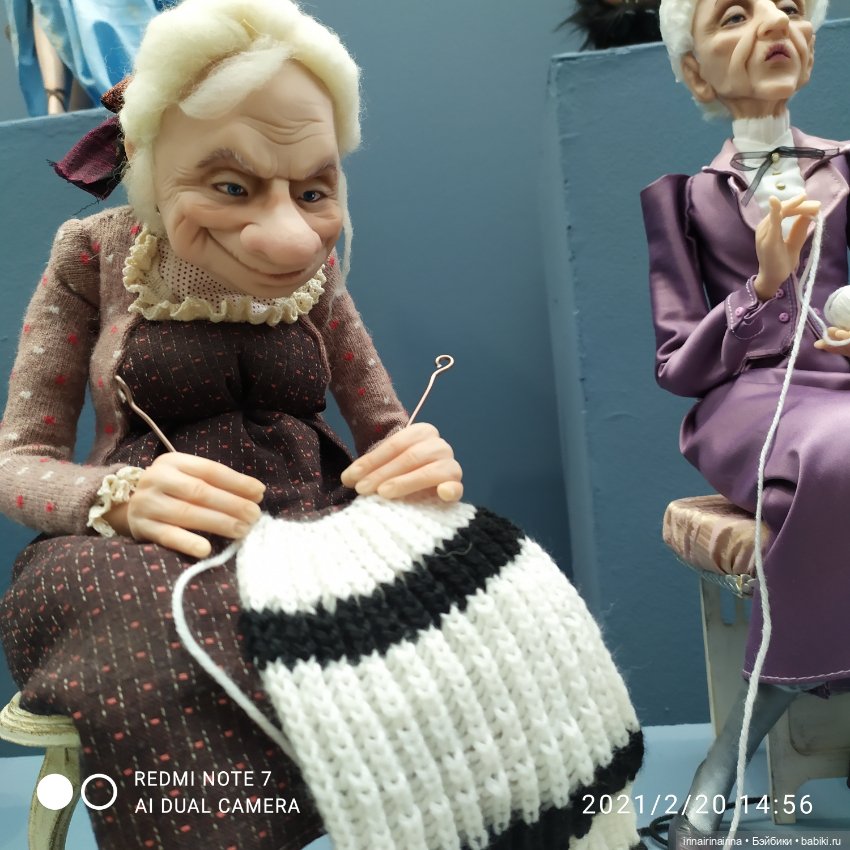 На выставке в Гостином дворе "Искусство куклы". часть 1