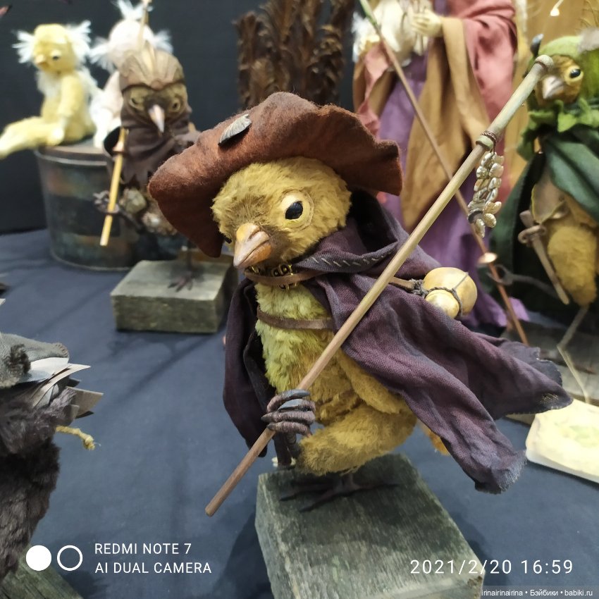 На выставке в Гостином дворе "Искусство куклы". часть 4