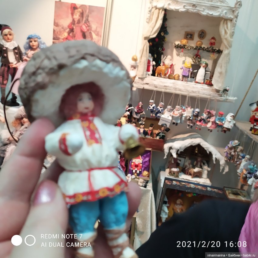 На выставке в Гостином дворе "Искусство куклы". часть 3