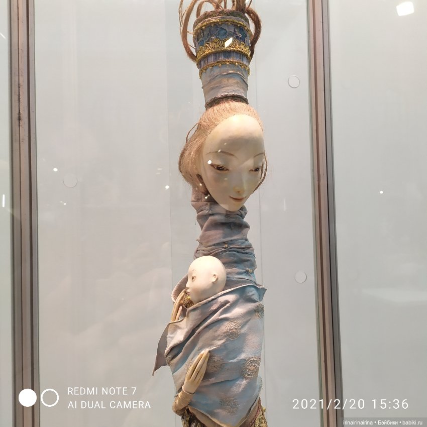 На выставке в Гостином дворе "Искусство куклы". часть 2