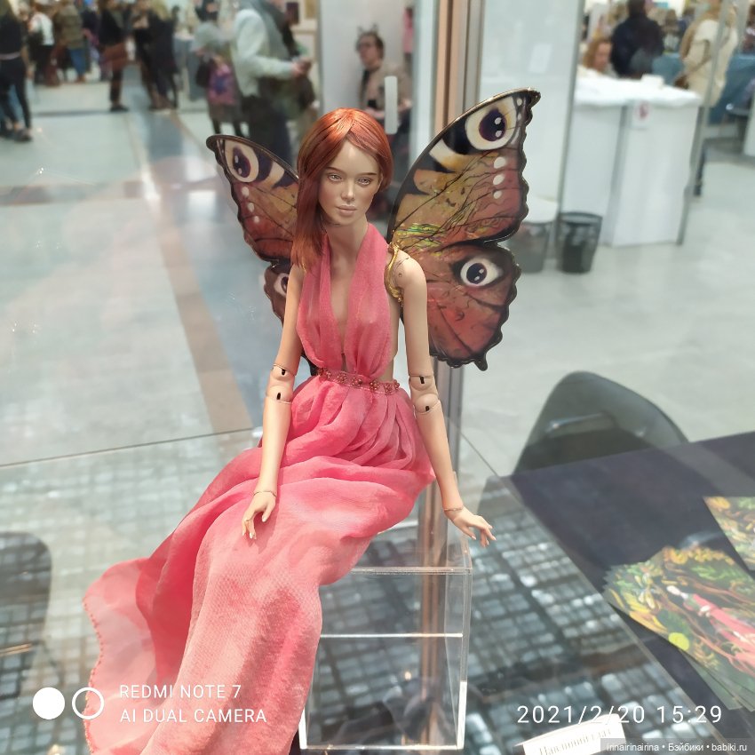 На выставке в Гостином дворе "Искусство куклы". часть 2