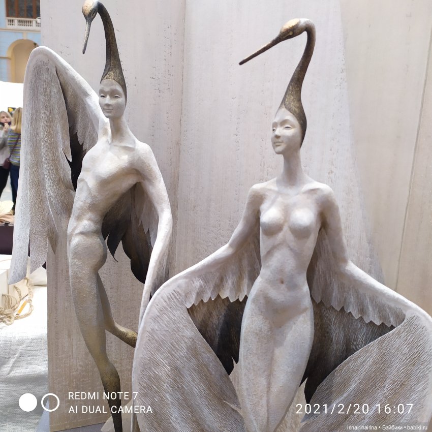 На выставке в Гостином дворе "Искусство куклы". часть 3