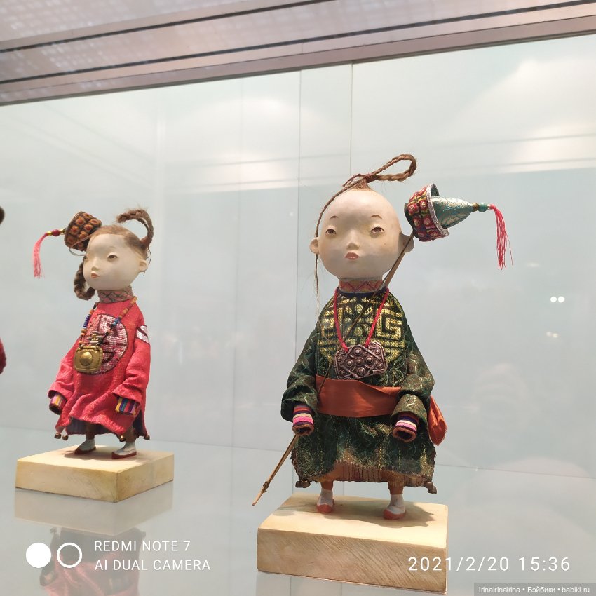 На выставке в Гостином дворе "Искусство куклы". часть 2