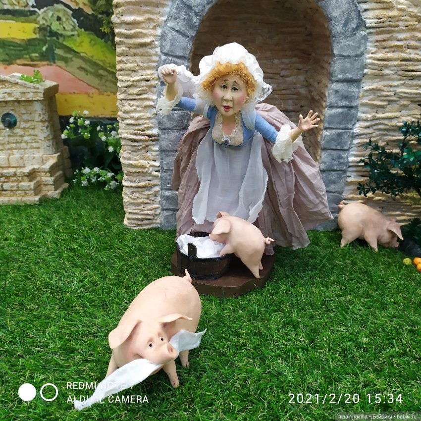 На выставке в Гостином дворе "Искусство куклы". часть 2