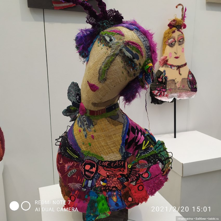 На выставке в Гостином дворе "Искусство куклы". часть 1