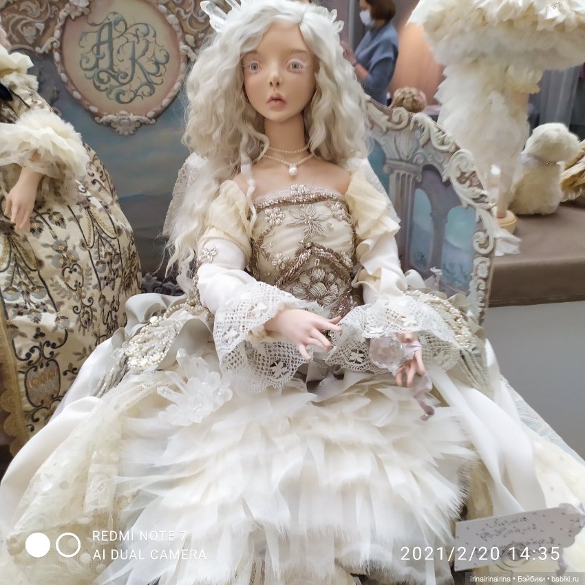 На выставке в Гостином дворе "Искусство куклы". часть 1 (фото 6)