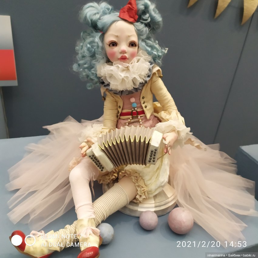 На выставке в Гостином дворе "Искусство куклы". часть 1