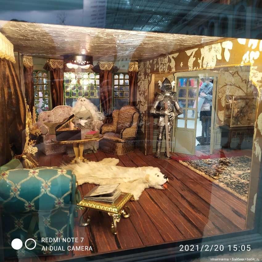 На выставке в Гостином дворе "Искусство куклы". часть 1