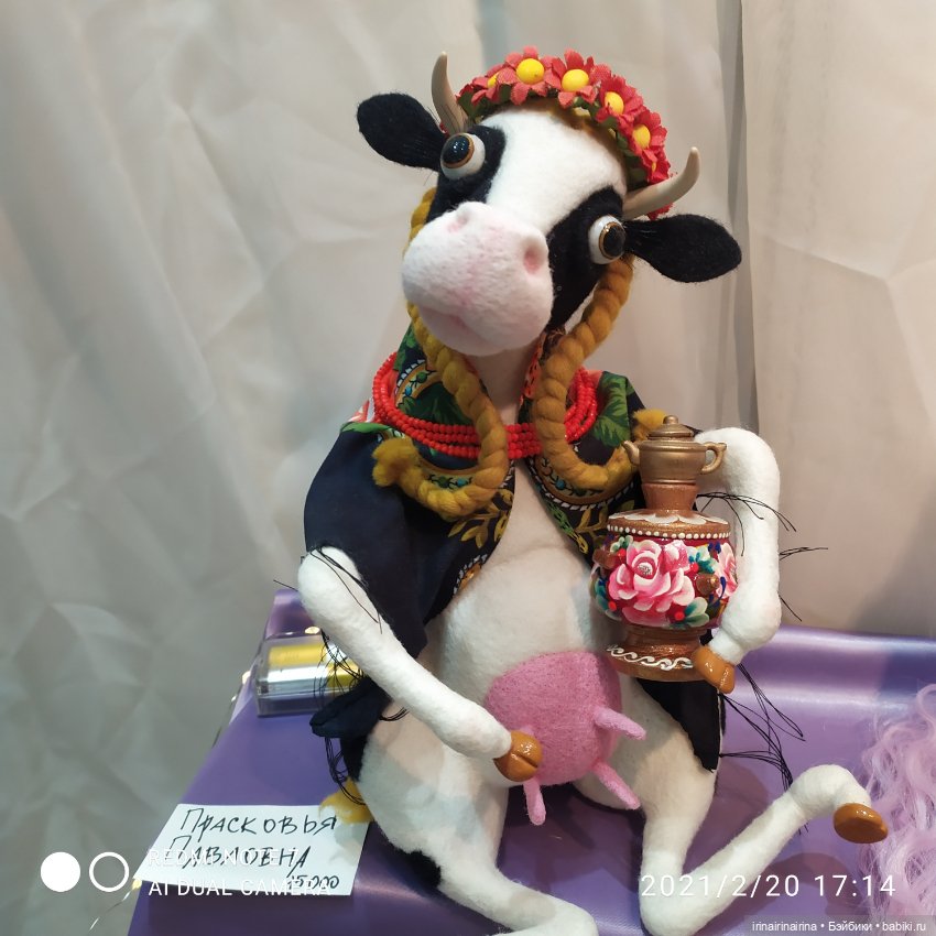 На выставке в Гостином дворе "Искусство куклы". часть 4