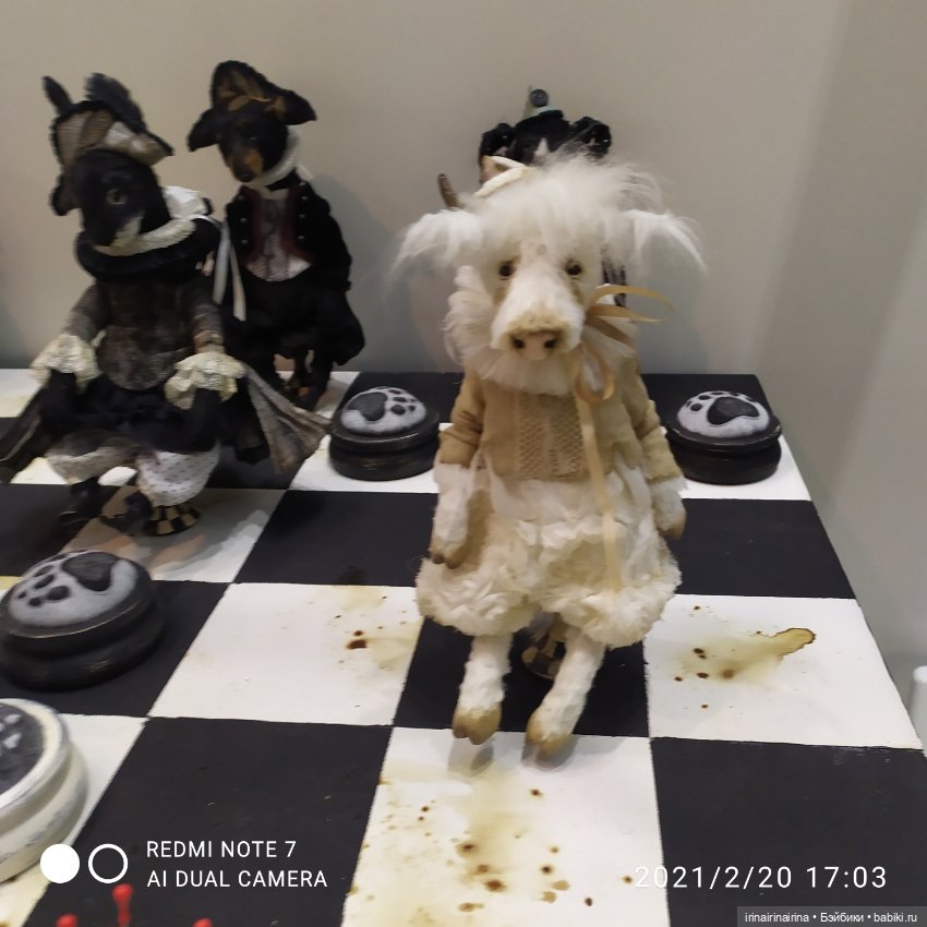 На выставке в Гостином дворе "Искусство куклы". часть 4