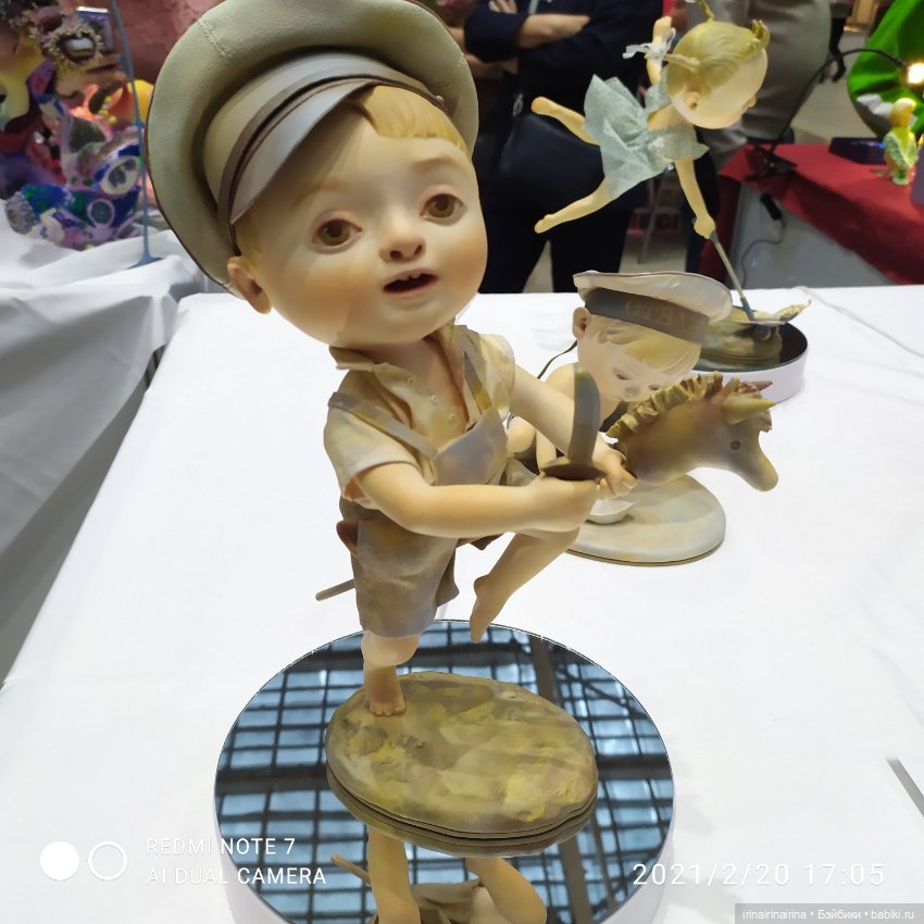 На выставке в Гостином дворе "Искусство куклы". часть 4