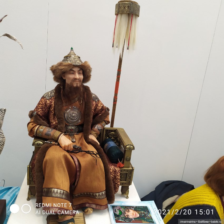 На выставке в Гостином дворе "Искусство куклы". часть 1