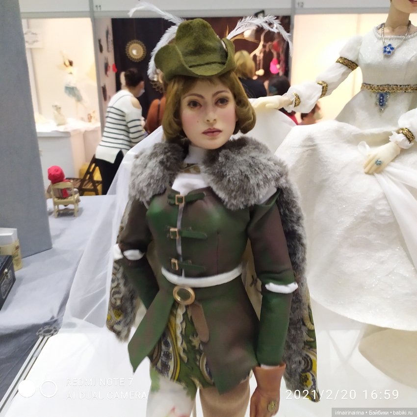 На выставке в Гостином дворе "Искусство куклы". часть 4