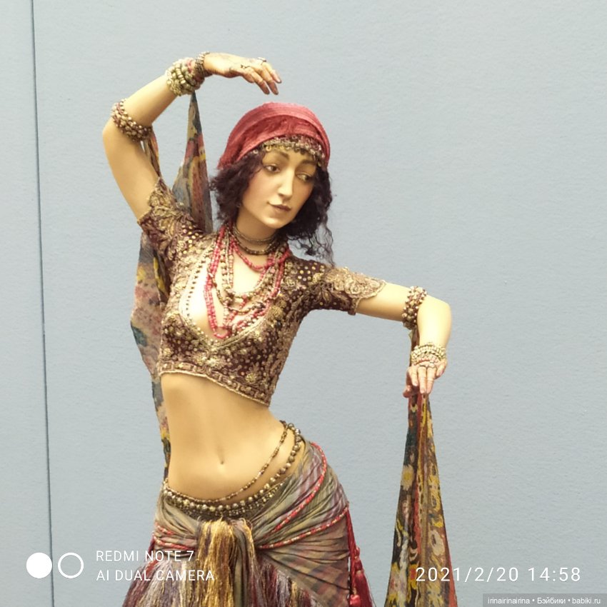 На выставке в Гостином дворе "Искусство куклы". часть 1