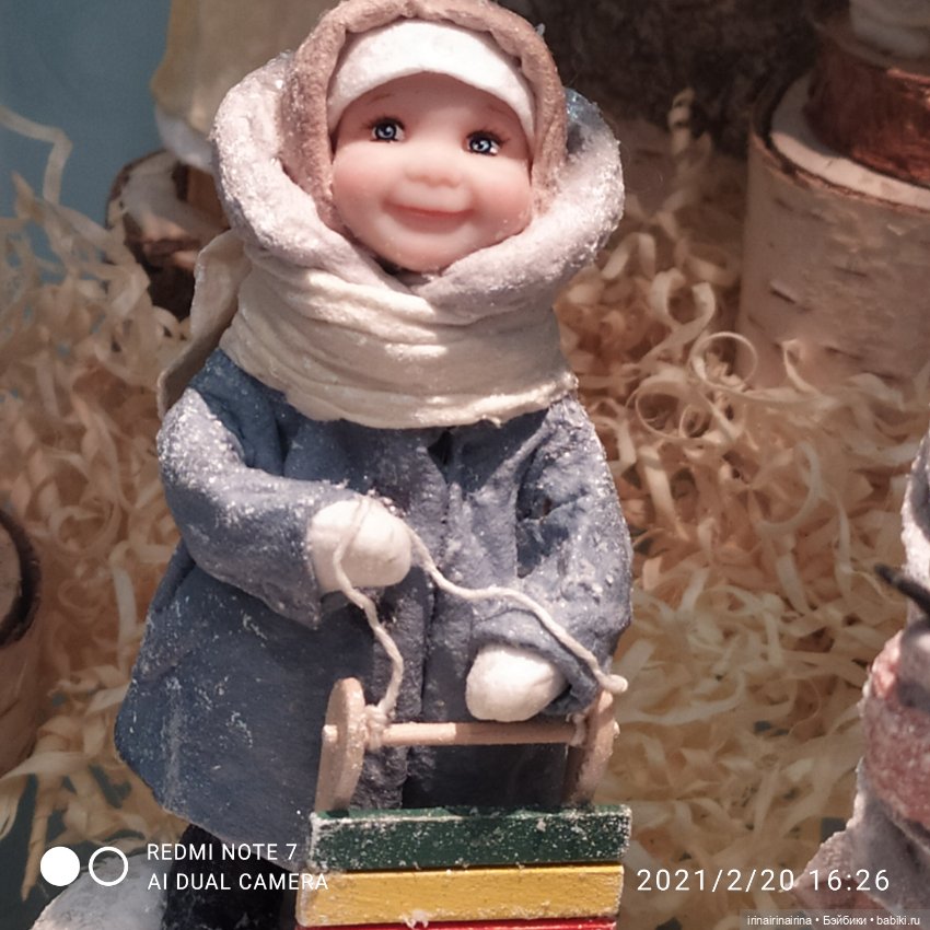 На выставке в Гостином дворе "Искусство куклы". часть 3