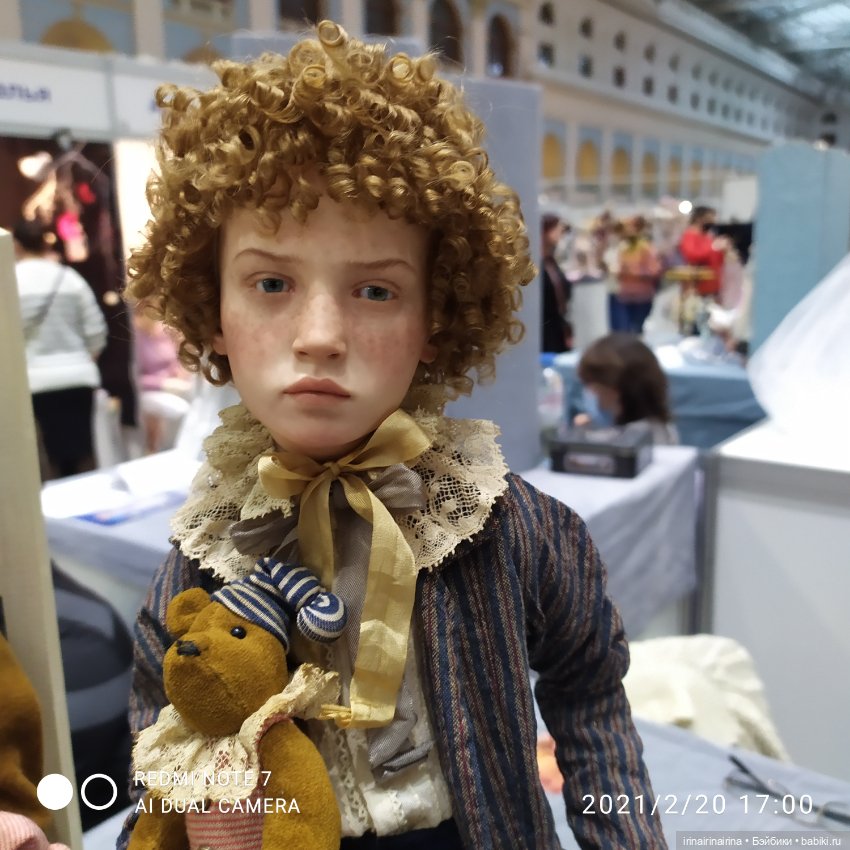 На выставке в Гостином дворе "Искусство куклы". часть 4