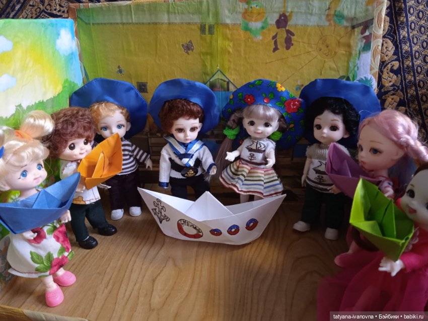 Куклы на празднике 23 февраля в детском садике "Солнышко" (фото 5)