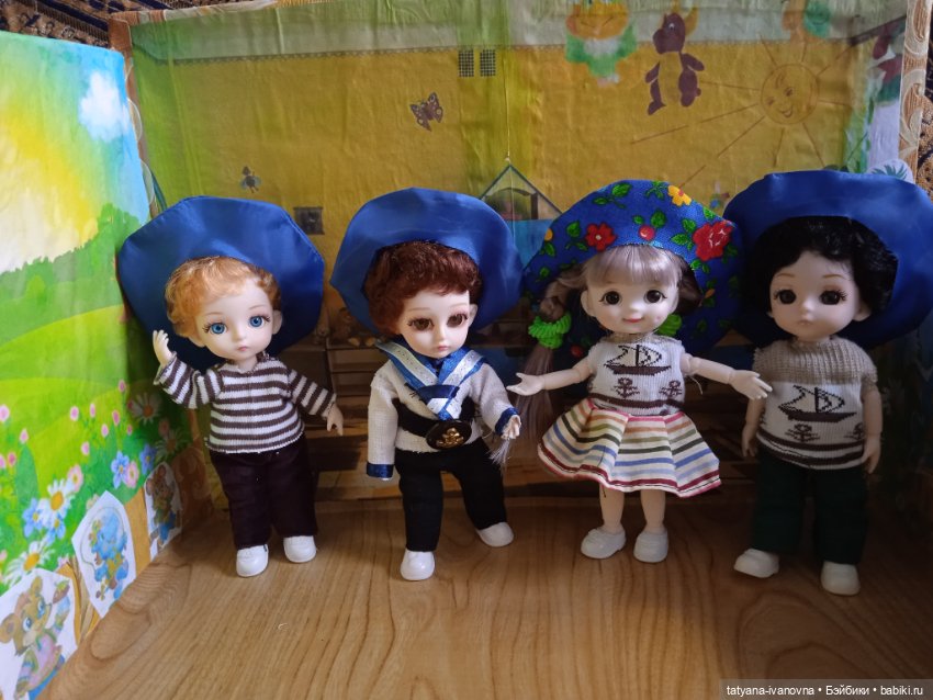 Куклы на празднике 23 февраля в детском садике "Солнышко" (фото 4)